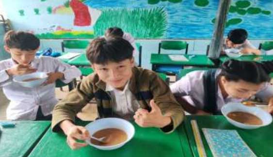 TWOAT Lunch at Emmanuel School